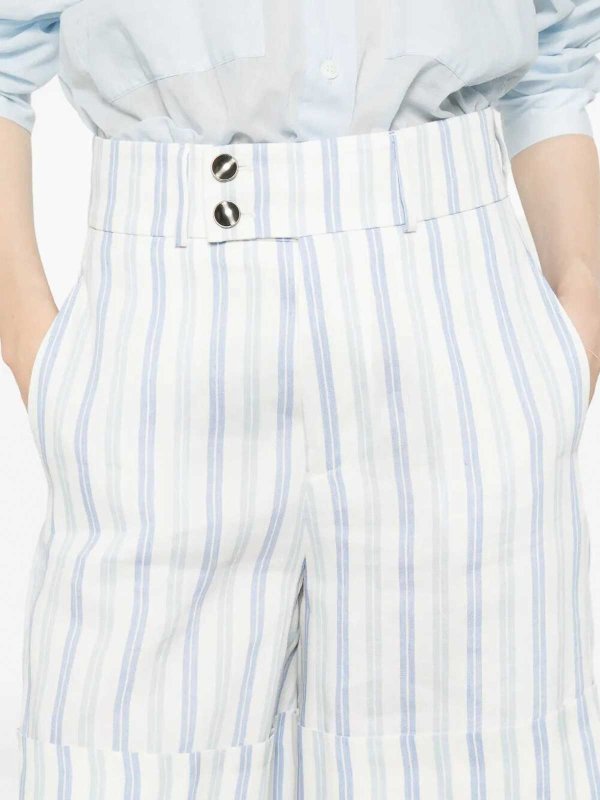The Best Shops BERWICH: Trousers Shorts - High-Waisted Bermuda Shorts