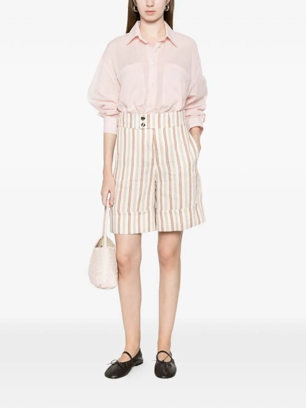 BERWICH: Trousers Shorts online - High-Waisted Bermuda Shorts