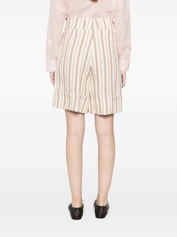 The Best Shops BERWICH: Trousers Shorts - High-Waisted Bermuda Shorts