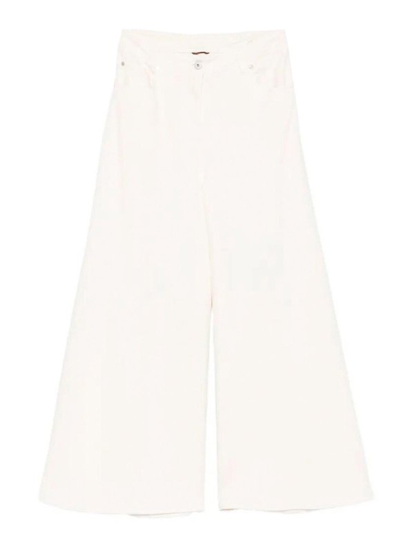 BRUNELLO CUCINELLI: ストレートジーンズ - ストレートジーンズ - 白