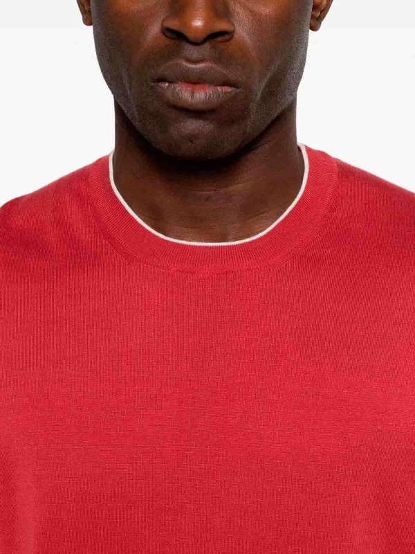 The Best Shops BRUNELLO CUCINELLI: Camisetas - Camiseta - Rojo