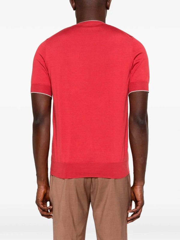 Camiseta - Rojo Replica 
online: BRUNELLO CUCINELLI