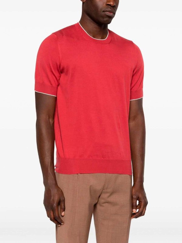 BRUNELLO CUCINELLI buy online Camiseta - Rojo