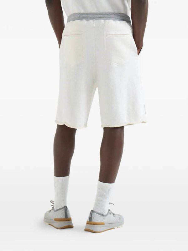 The Best Shops BRUNELLO CUCINELLI: トラウザーショーツ - ショートパンツ - 白