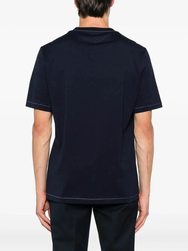The Best Shops BRUNELLO CUCINELLI: t-shirts - Crew-Neck T-Shirt With Logo