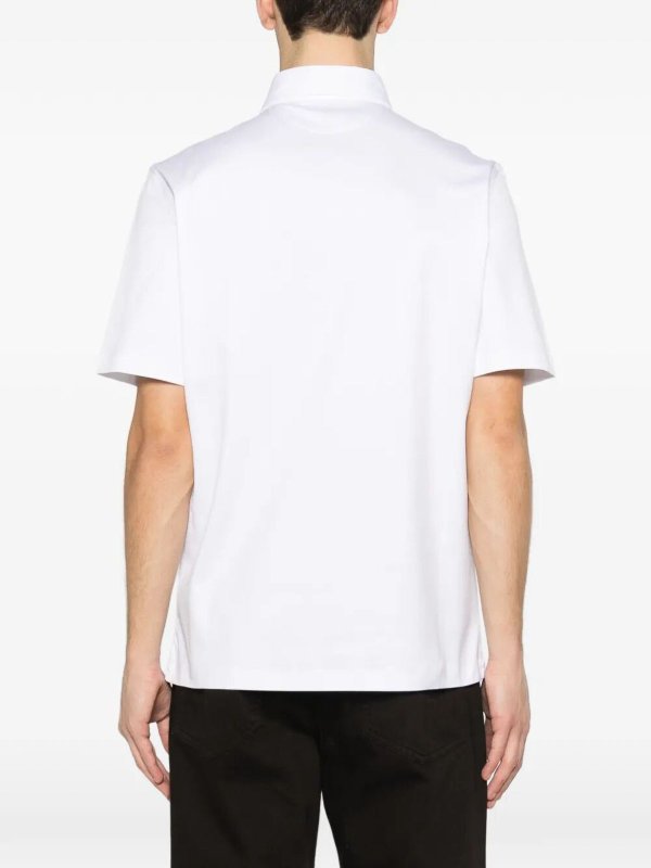 Polo - Blanc shop online: BRUNELLO CUCINELLI
