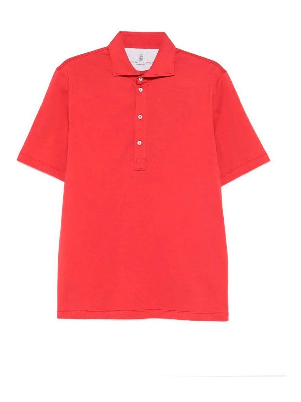 BRUNELLO CUCINELLI: polo shirts - Short Sleeve Polo