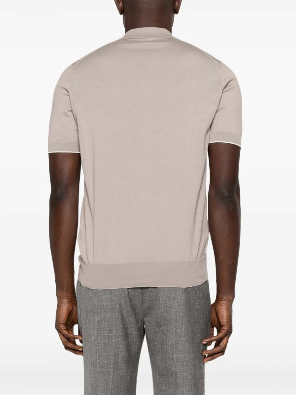 Rundhalspullover - Braun shop online: BRUNELLO CUCINELLI