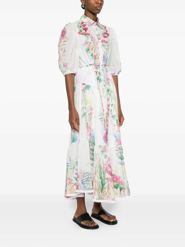 The Best Shops CHARO RUIZ: マキシドレス - マキシドレス - 白