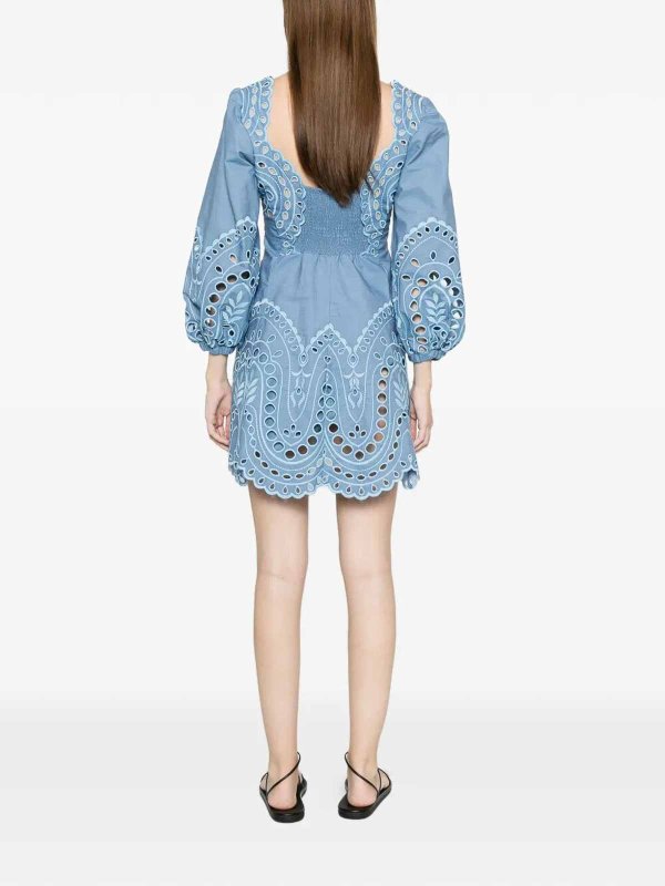 The Best Shops CHARO RUIZ: ショートドレス - ショートドレス - ブルー