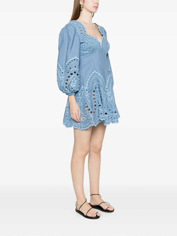 CHARO RUIZ buy online ショートドレス - ブルー