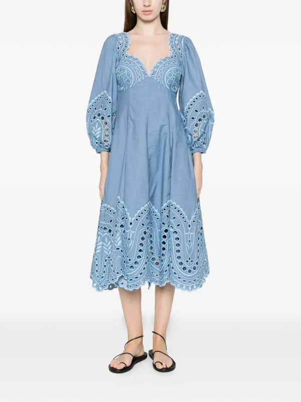 CHARO RUIZ: マキシドレス online - マキシドレス - ブルー