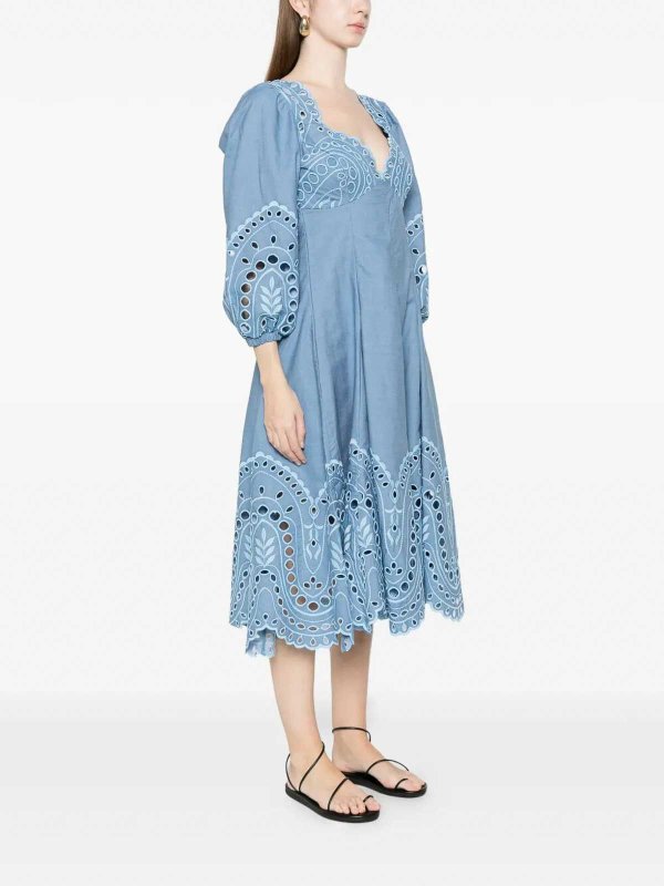 The Best Shops CHARO RUIZ: マキシドレス - マキシドレス - ブルー