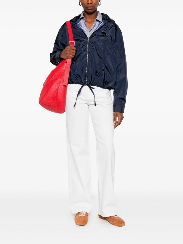 The Best Shops CUANTICO: Short Nylon Reversible Jacket With Hood