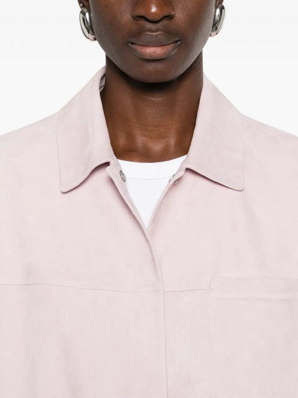 Leather Shirt Jacket Replica 
online: DESA 1972