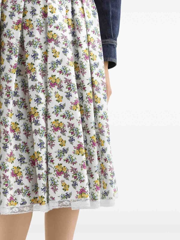 Midirock - Weiß Replica 
online: DOLCE & GABBANA