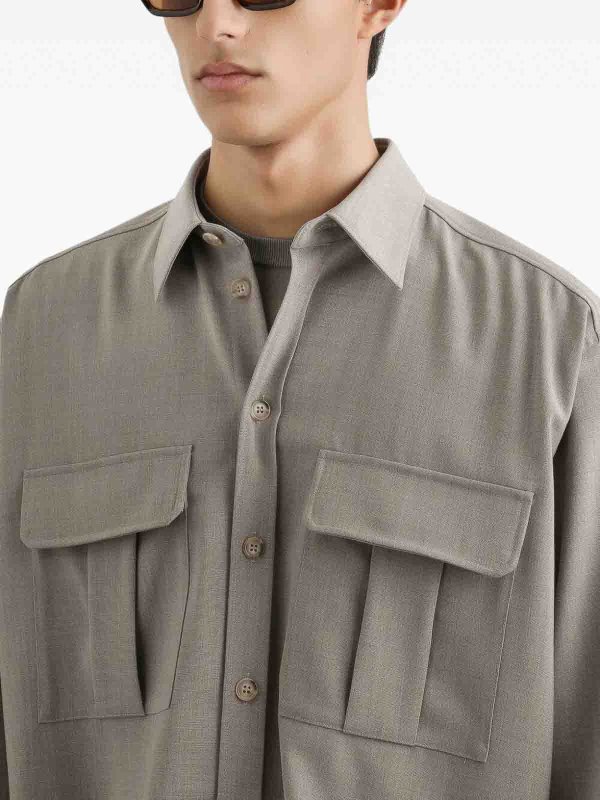 The Best Shops DOLCE & GABBANA: シャツ - シャツ - グレー