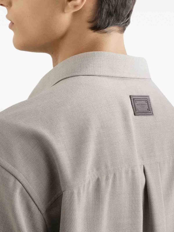 シャツ - グレー shop online: DOLCE & GABBANA