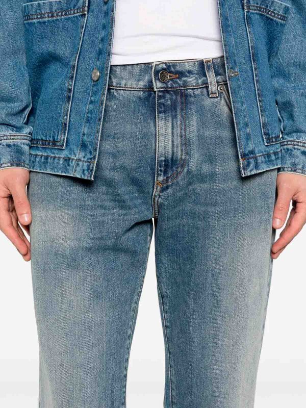 The Best Shops DOLCE & GABBANA: ストレートジーンズ - ストレートジーンズ - デニム