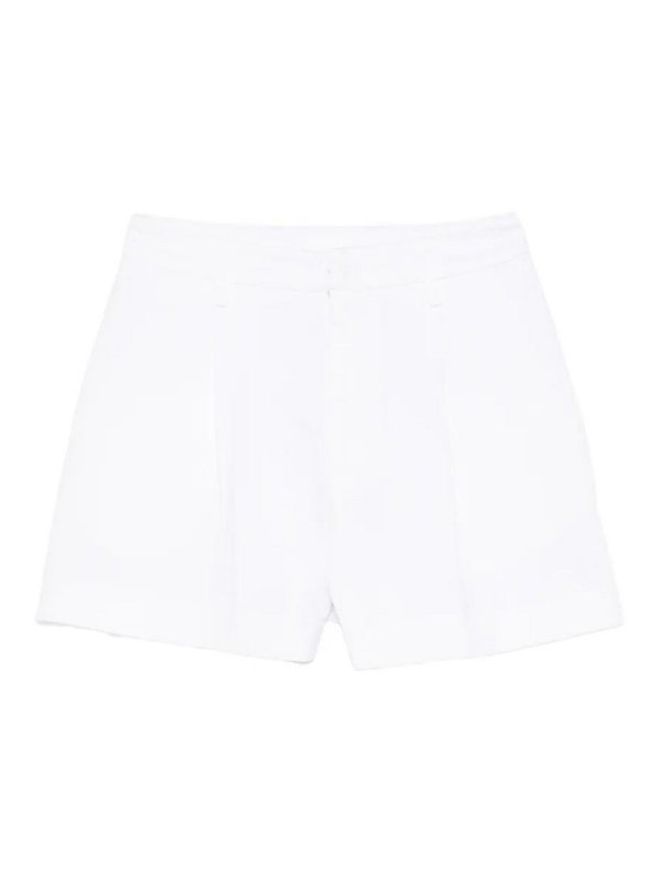 DONDUP: Shorts - Shorts - Blanco