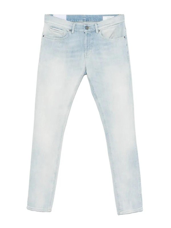 DONDUP: スキニージーンズ - スキニージーンズ - ブルー