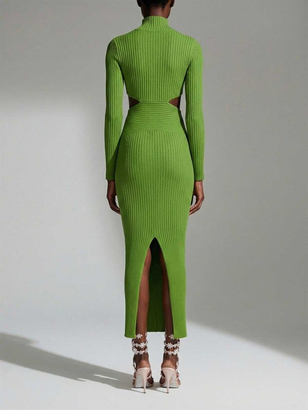 ELISABETTA FRANCHI buy online 膝丈ドレス - 緑