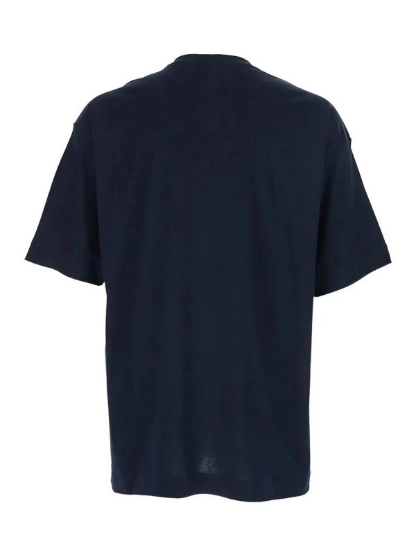 The Best Shops GIORGIO ARMANI: T-shirts - T-Shirt - Blau