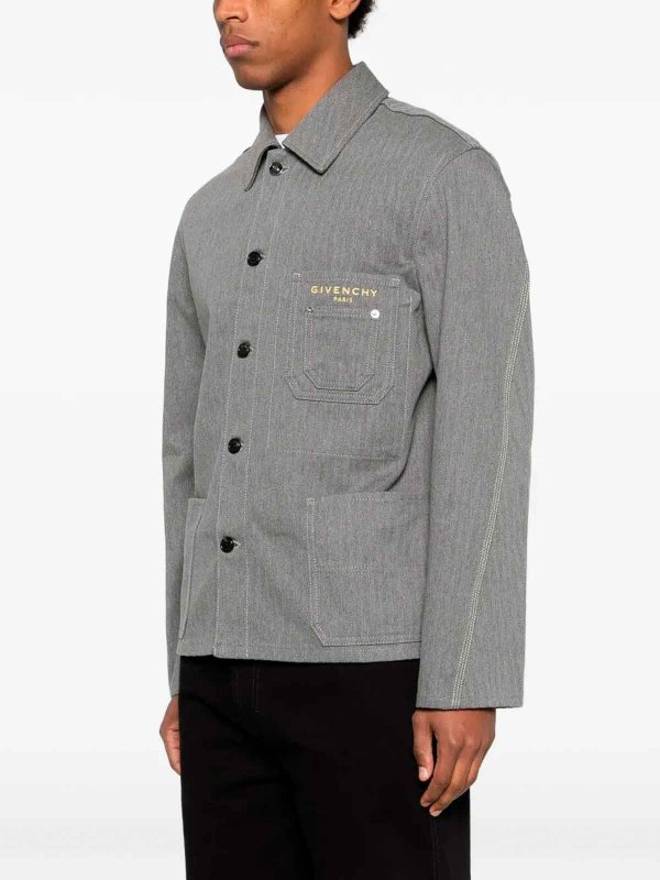 The Best Shops GIVENCHY: casual jackets - Patch Pockets Jacket