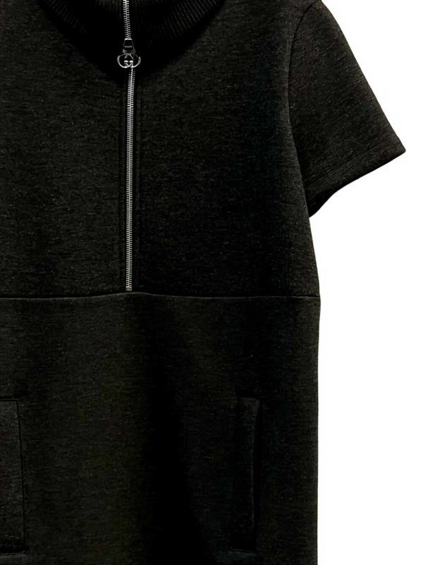 GUCCI: knee length dresses online - `Double Gg` Dress