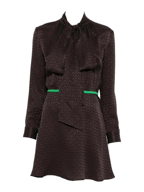 GUCCI: knee length dresses - `Horsebit` Dress
