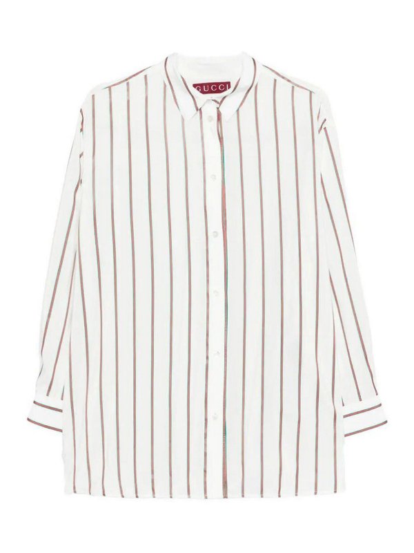 GUCCI: shirts - `Web` Shirt