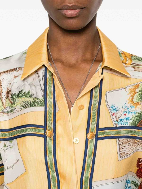 `Viaggiatore Immaginario` Shirt shop online: GUCCI