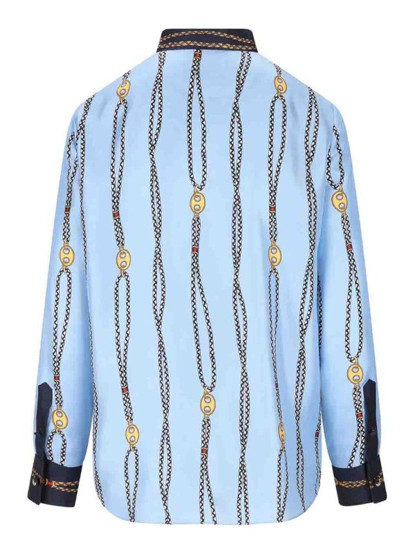 GUCCI: shirts online - `Marina Waves` Shirt