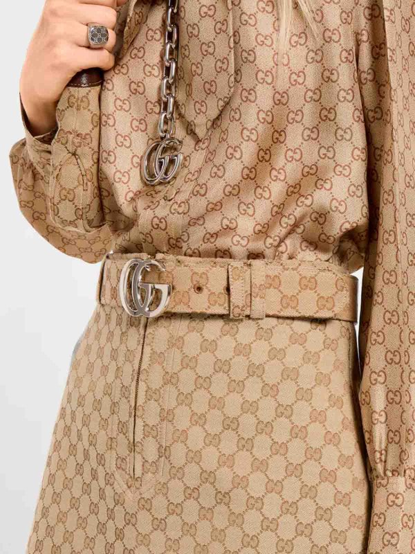 The Best Shops GUCCI: Knee length skirts & Midi - `Original Gg` Skirt