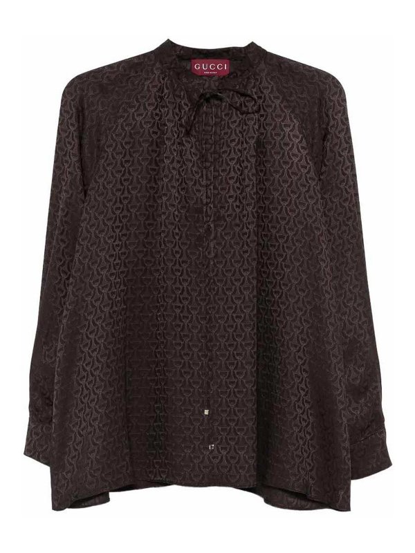 GUCCI: Tops & Tank tops - `Horsebit` Top