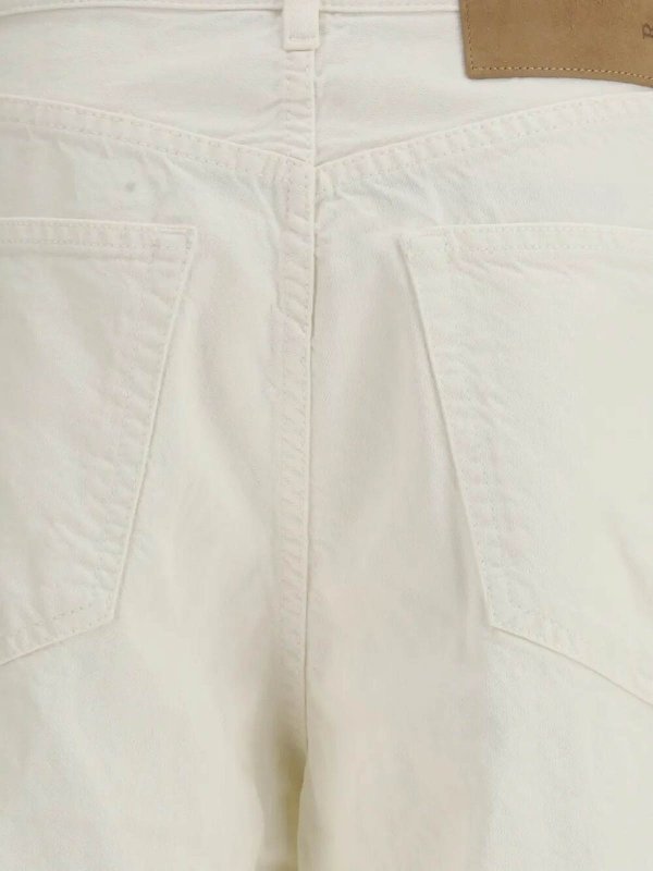 The Best Shops HAIKURE: ストレートジーンズ - ストレートジーンズ - クリーム