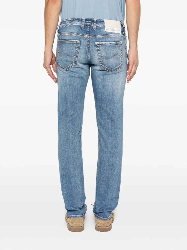 JACOB COHEN buy online ストレートジーンズ - ミディアムウォッシュ