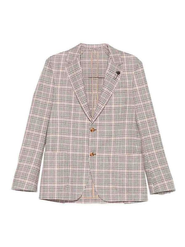 LARDINI: カジュアルジャケット - カジュアルジャケット - ブラウン