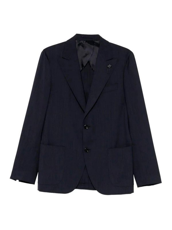 LARDINI: casual jackets - `Iconic Drop 7 Reg` Jacket