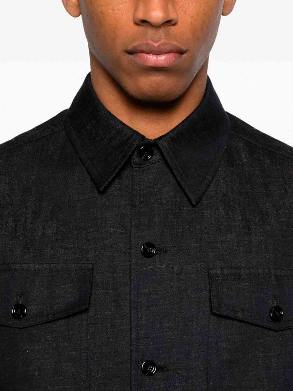 The Best Shops LARDINI: shirts - Shirt Jacket