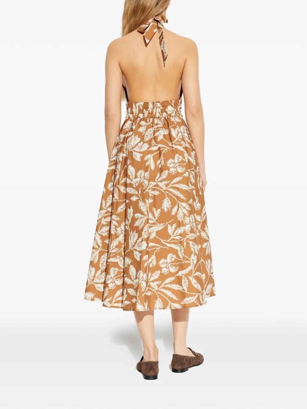 Max Mara buy online 膝丈ドレス - キャメル