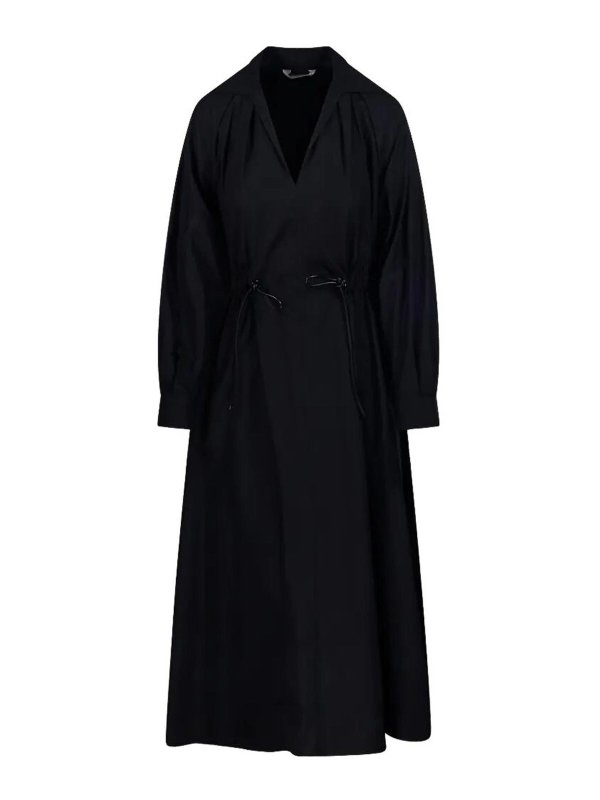 Max Mara: ニーレングスドレス - 膝丈ドレス - 黒