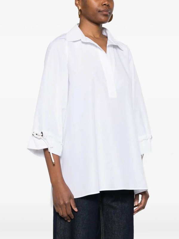 The Best Shops Max Mara: Camisas - Camisa - Blanco