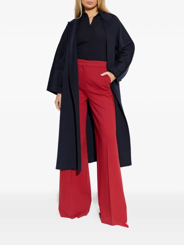 Max Mara: Abrigos semilargos online - Abrigo Midi - Azul