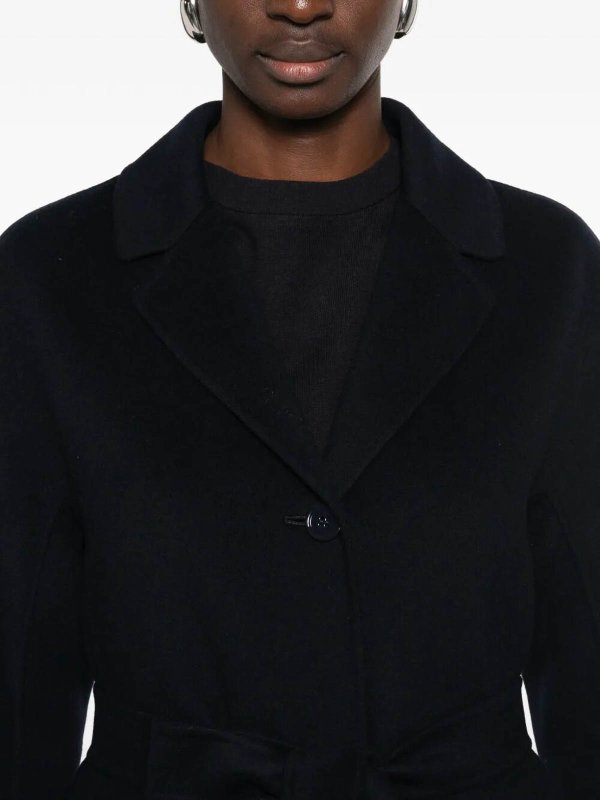 The Best Shops Max Mara: knee length coats - `Maxmara S` `Dama` Coat