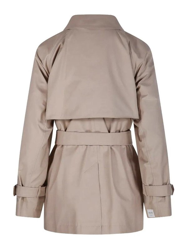 Max Mara: trench coats online - `Maxmara Thecube` `Calle` Raincoat