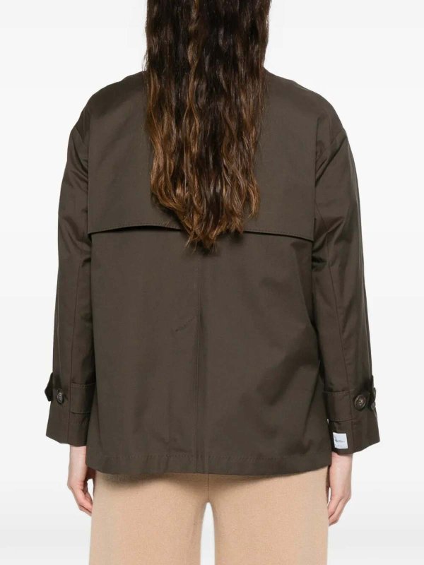 トレンチコート - 緑 Replica 
online: Max Mara