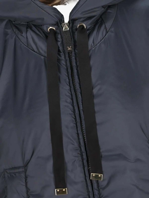 The Best Shops Max Mara: ダウン・ハイテクジャケット - ダウンジャケット - ブルー