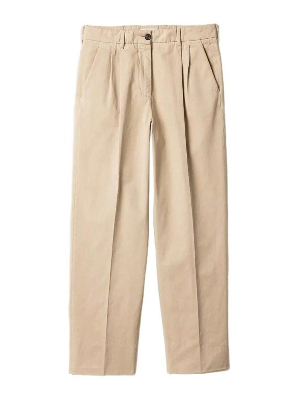 MIU MIU: casual trousers - Gabardine Pants