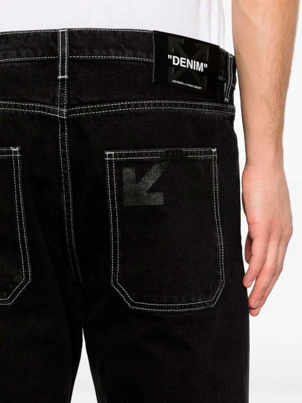 OFF-WHITE buy online `Half Arrow` Slim Relax Jeans